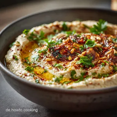 Das beste Baba Ghanoush Rezept Rauchiger cremiger AuberginenDip Rezeptkarte