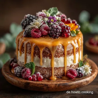 Smash Cake Rezept Zuckerreduziert f&uuml;r den 1 Geburtstag Rezeptkarte