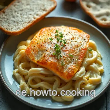 Frischer Backfisch mit Remoulade &ndash; Ein Klassiker aus Norddeutschland Rezeptkarte