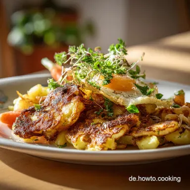 Original Bauernfr&uuml;hst&uuml;ck Knusprige Bratkartoffeln wie von Oma Rezeptkarte