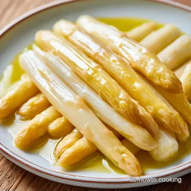 Blanchierter Spargel in 15 Minuten Rezeptkarte