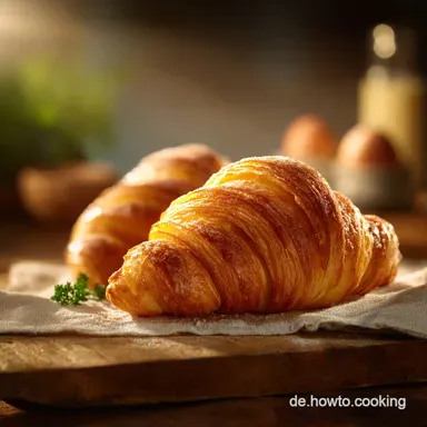 Kinderriegel Croissants Rezept Zartschmelzender Genuss in 25 Min Rezeptkarte