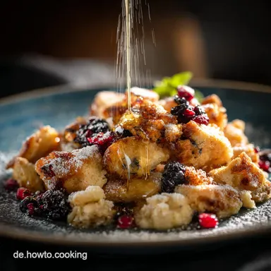 Blitzkaiserschmarrn Luftig locker in 15 Minuten Kaiserschmarrn schnell Rezeptkarte