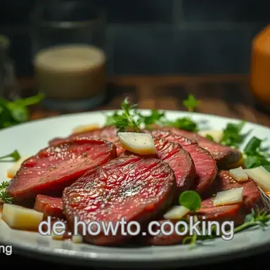 Einfaches & Zartes Bresaola: Mein Geheimrezept f&uuml;r perfekten Genuss