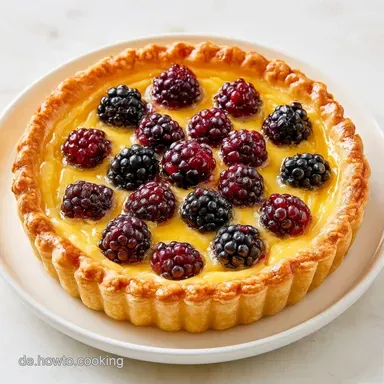 Brombeerkuchen mit Pudding f&uuml;r 15 St&uuml;ck Rezeptkarte