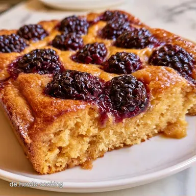 Brombeerkuchen Mit R&uuml;hrteig F&uuml;r 12 St&uuml;cke Rezeptkarte