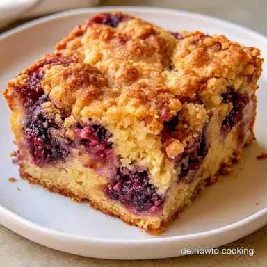 Brombeerkuchen Mit Streusel In 60 Minuten Rezeptkarte