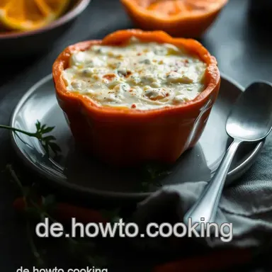 Einfaches Rezept f&uuml;r spitzpaprika gef&uuml;llt mit frischk&auml;se &ndash; Bunte K&ouml;stlichkeit f&uuml;r jeden Anlass Rezeptkarte