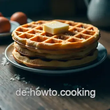 Die besten Butterwaffeln: Ein Klassiker f&uuml;r jede Gelegenheit Rezeptkarte