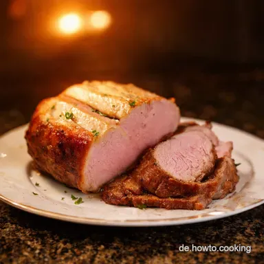 Butterzarter Rinderbraten Mein Rezept zart im Backofen Rezeptkarte