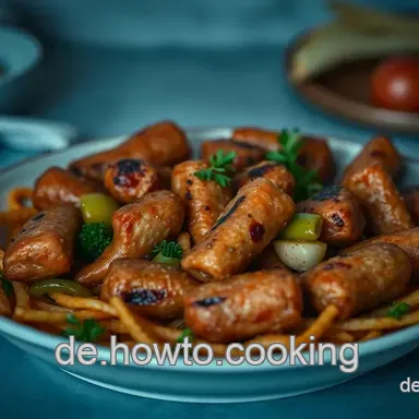 Saftige cevapcici aus der Hei&szlig;luftfritteuse &ndash; Einfach und Lecker!