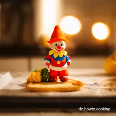 Mini Amerikaner Rezept I Clown Bunte ClownAmerikaner f&uuml;r Kinder Rezeptkarte