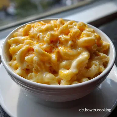 Makkaroni mit K&auml;se: Schnelles One Pot Rezept f&uuml;r perfekten Genuss Rezeptkarte