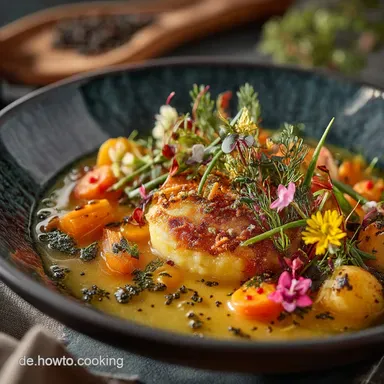 K&uuml;rbisKartoffelstampf mit Fr&uuml;hlingszwiebeln Seelentr&ouml;sterRezept Rezeptkarte