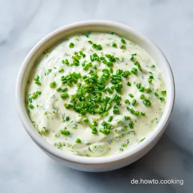 Cremiges Frisches Kr&auml;uterdip in 5 Min Rezeptkarte