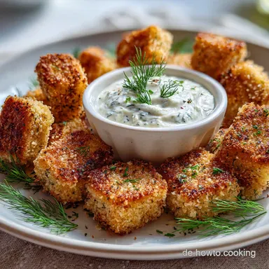 Crispy Vegan Fish Nuggets with Dill - Ultra Crispy Rezeptkarte