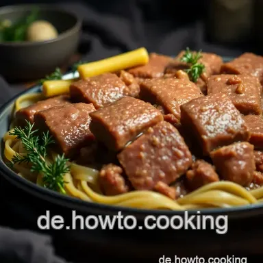 Delikate Krautrouladen: Herzhaft gef&uuml;llt und einfacher Genuss f&uuml;r jeden Tag Rezeptkarte