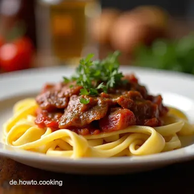Blitz Nudelauflauf Hackfleisch Nudelauflauf cremig Mein 40MinutenRetter Rezeptkarte