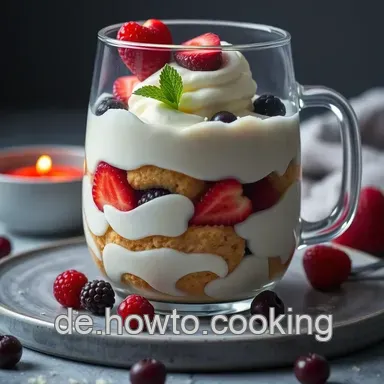 Mein Lieblingsbecher f&uuml;r Dessert: Kreative Glas-, Becherideen f&uuml;r s&uuml;&szlig;e Highlights Rezeptkarte