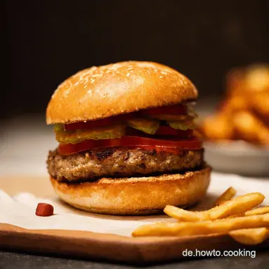 Burger selber machen Der ultimative GourmetBurger Rezeptkarte