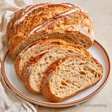 Dinkelbrot Sauerteig: Saftig Gebacken Rezeptkarte