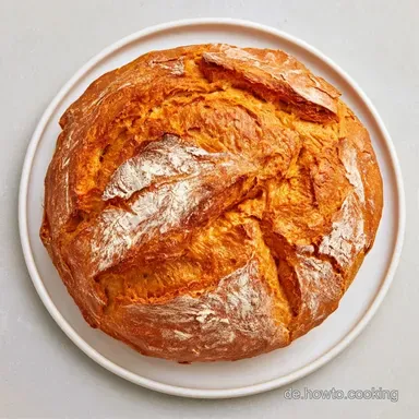 Dinkelbrot Ohne Kneten mit Trockenhefe Rezeptkarte