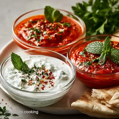 T&uuml;rkische D&ouml;ner Saucen Rezepte selber machen
