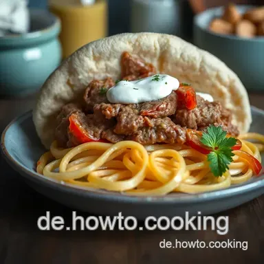 Leckeren D&ouml;ner selber machen: Mein Geheimrezept f&uuml;r Zuhause Rezeptkarte