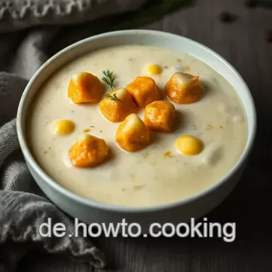 Eierstich Rezept: Omas goldene Würfel für die Suppe! Rezeptkarte