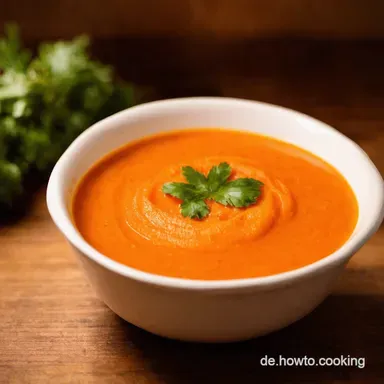 Einfache Tomatensuppe Mein Rezept f&uuml;r jeden Tag Rezeptkarte