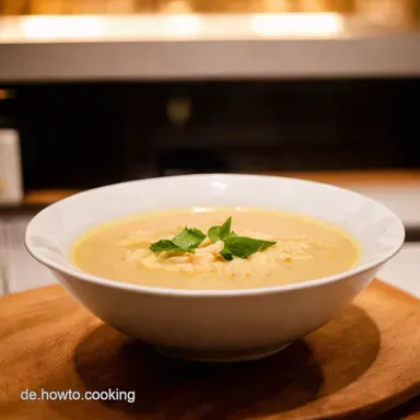 Cremige Krbissuppe Kokosmilch Ingwer I Krbissuppe Mein Geheimtipp Rezeptkarte