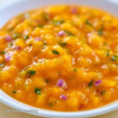 Habanero Chilisauce mit Mango: 30 Min Rezeptkarte