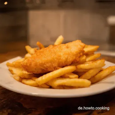 Fish and Chips Rezept Knusprig wie vom Imbiss Rezeptkarte