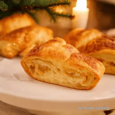 FlammkuchenTaschen Knuspriger Gl&uuml;cksbringer f&uuml;rs neue Jahr Rezeptkarte