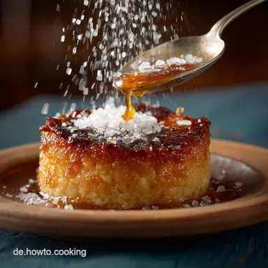 BlitzGenuss Fleur de Sel Karamell Das perfekte Last Minute Geschenk Rezeptkarte