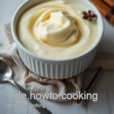 Fluffige Schlagsahne: Das Geheimnis einer perfekten Sahnehaube Rezeptkarte