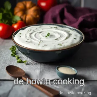Frischer Mix Raita: Mein einfaches, w&uuml;rziges Joghurt-Dressing Rezeptkarte