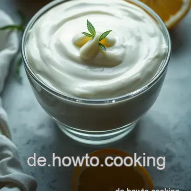 Frisches Zitroneneiscreme: Ein erfrischender Genuss f&uuml;r hei&szlig;e Tage Rezeptkarte