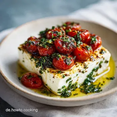 Gebackener Feta Rezept: Mit Tomaten in 20 Min Rezeptkarte