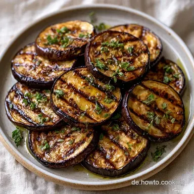 Gegrillte Aubergine in 40 Minuten Rezeptkarte