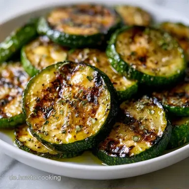 Gegrillte Zucchini in 15 Minuten Rezeptkarte