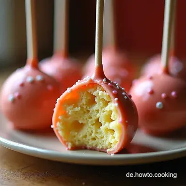 Cake Pops einfach und Gelingsicher Mein NoFailRezept f&uuml;r den Kindergeburtstag Rezeptkarte