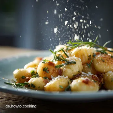 Klassische Gnocchi in Salbeibutter So werden sie perfekt fluffig Rezeptkarte