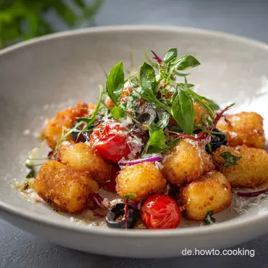 Gnocchi-Salat Rezept: Knusprig in 20 Min. Rezeptkarte