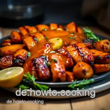 Unwiderstehliche Honig-Senf-Marinade f&uuml;r dein Grillvergn&uuml;gen Rezeptkarte