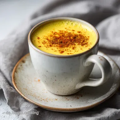 Goldene Milch: Ayurvedisches Kurkuma Latte Rezept in 7 Minuten Rezeptkarte