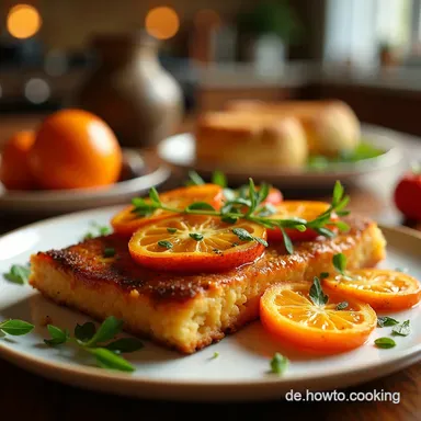 K&uuml;rbisauflauf vegetarisch Mein goldener Herbsttraum Rezeptkarte