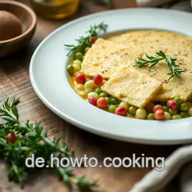 Leckere Ziegenk&auml;se Rezepte: Gratinierter Ziegenk&auml;se auf Wildkr&auml;utersalat Rezeptkarte