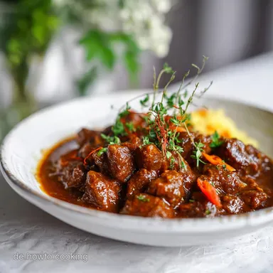 Gulasch Gew&uuml;rze Rezept f&uuml;r Rindergulasch in 10 Min. Rezeptkarte