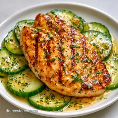 Gurkensalat Zu Gegrilltem Fisch in 15 Min Rezeptkarte